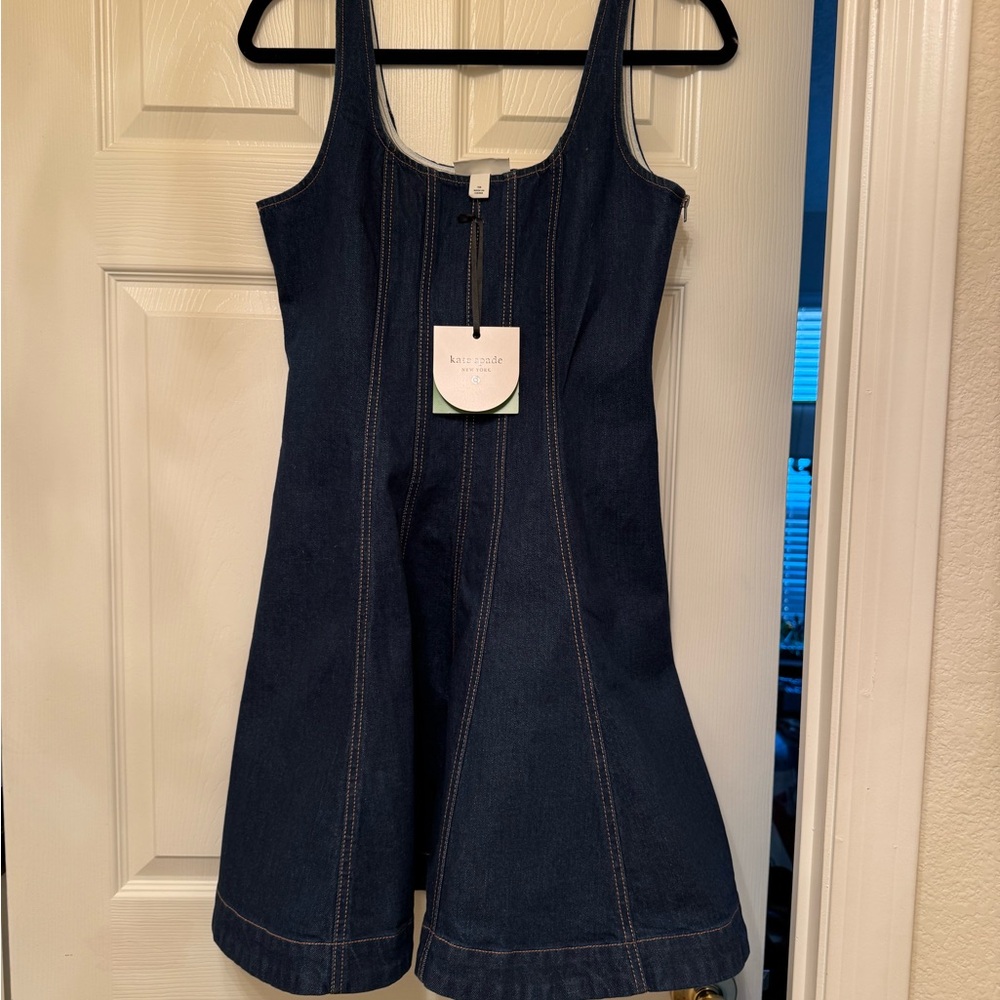 Kate Spade Navy Denim Dress